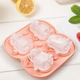 thumbnail image 3 of 4 Grid Penguin Shape DIY Ice Cube Tray with Removable Lids Easy Cleaning Mould for Mojitos Popsicles Infused Mint, 3 of 6