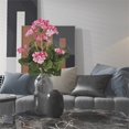 thumbnail image 2 of Vickerman 20" Buisson de Géranium Rose Artificiel avec 9 Fleurs, 2 of 3