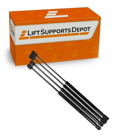 Qty 4 Compatible with Jeep Liberty 2002 to 2007 Lift Supports Hood & Window New for SUV Gas Shock Strut - Lift Supports Depot PM2029Kit-a