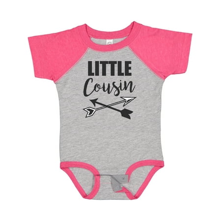 

Inktastic Little Cousin with Arrows Gift Baby Boy or Baby Girl Bodysuit