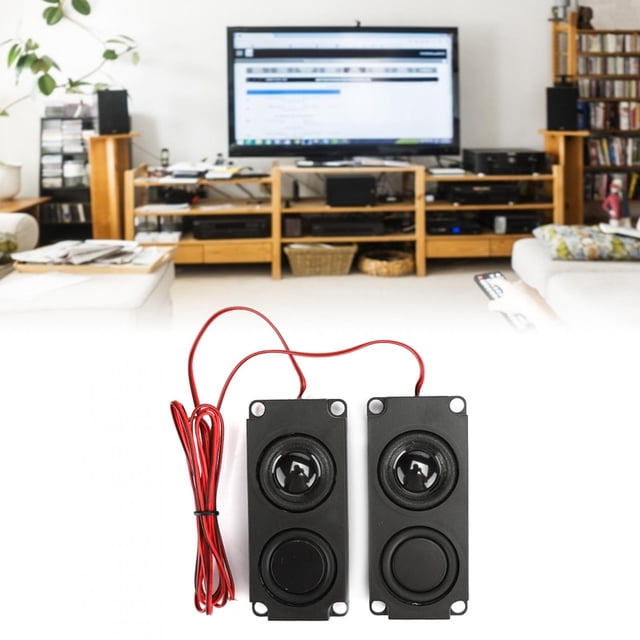 Haut-parleur Double, Haut-Parleur Performance Stable Portable Robuste Grand Volume pour Extérieur pour Intérieur