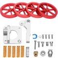 thumbnail image 1 of 3D Printer Extruder Upgrade Kit Red Hand Twist Leveling Nut Springs Dampers Set, 1 of 4