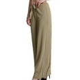 thumbnail image 5 of Inleife Womens Pants Fashion Women Comfortable Casual Loose Straight Cylinder Solid Color Full Length Pants, 5 of 6