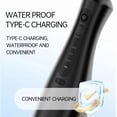 thumbnail image 2 of Water flosser, cordless water flosser, 320ml portable oral irrigator, 3 modes and 6 tips, IPX7 waterproof, 60-160 rechargeable floss pick, suitable for home and travel use, 2 of 4