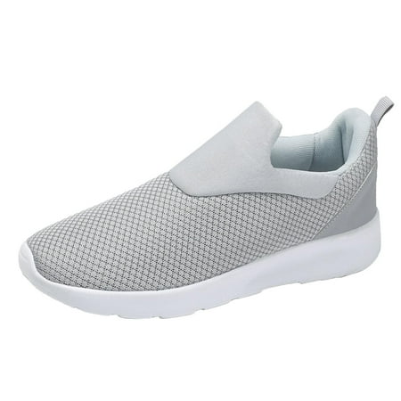 

GNEIKDEING Men Sneakers Summer Large Size Lightweight Comfort Shoes Sneakers Non Slip Casual Running Shoes Gift on Clearance