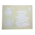 thumbnail image 5 of Coffee Themed 2 Piece Stencil Set 14 Mil 8" X 10" Painting /Crafts/ Templates, 5 of 5