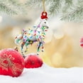 thumbnail image 3 of Niusricy Christmas Tree Ornament, Acrylic Animal Ornament Christmas Hanging Ornament Portable Seasonal Decor Holiday Gift, 3 of 5