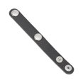 thumbnail image 4 of Hebilla fija Yuyangstore Asa de bolso Ajuste de correa de hombro Negro Gris Plata, 4 of 8