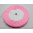 thumbnail image 7 of U8MO 50 Yards 3/8" (10mm) Wedding Crafts Sheer Organza Ribbon Pick Your Color-Rose Pink, 7 of 7