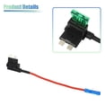 thumbnail image 6 of Unique Bargains 1 Set Universal 7pcs Car Fuse Tap Adapter 12V with 7pcs 30A Standard APR ATC Blade Type Fuse, 6 of 6