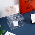 thumbnail image 6 of SHOWERORO 1Set Simple Design Raffle Ticket Boxes for Adults in Offices 16X12X10in, 6 of 8
