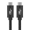 thumbnail image 1 of 1m Cable Usb4 USB C 40gbps 8k@60hz Cable de transferencia de datos Cable de carga Pd100w, 1 of 5