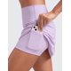 thumbnail image 4 of Falda CRZ YOGA Butterluxe Mini de Cintura Alta Lila XL, 4 of 4