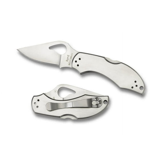 byrd Robin 2 Stainless Steel PlainEdge Folding Knife