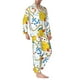 thumbnail image 2 of Balery Ducks and Anchors Pijama para Hombre de Dos Piezas con Manga Larga, Conjunto de Dormir y Descanso Suave con Bolsillos-Large, 2 of 7