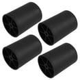 thumbnail image 1 of 4 patas de plástico para muebles, redondas y cónicas, color negro, ideales para mesas, sofás, cómodas, armarios, sillas, camas y mesas de centro., 1 of 8