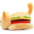 thumbnail image 3 of 10InchCuteCatStuffedAnimalPlushPillowSoftMeemeowsCatCheeseBurgerPlushDollBirthdayGiftForFansKids, 3 of 4