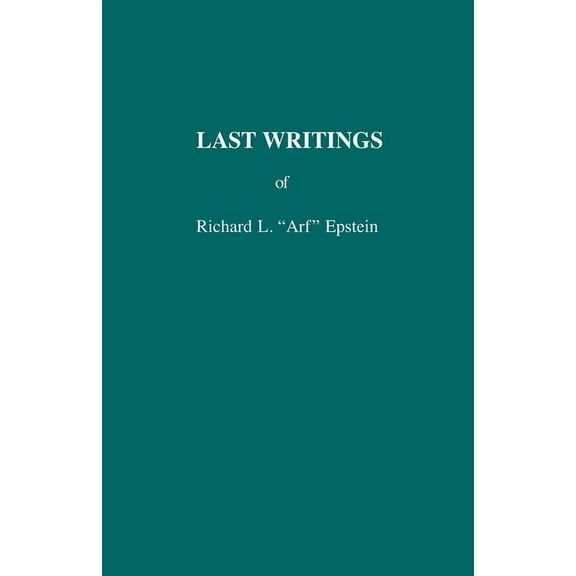 Last Writings, (Paperback)