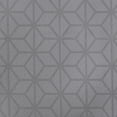 thumbnail image 3 of Safdie & Co. Wrinkle Free Curtain Geo Blackout 84"L in Alloy Grey, 3 of 3