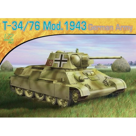 1/72 T34/76 Mod 1942 German Army Tank