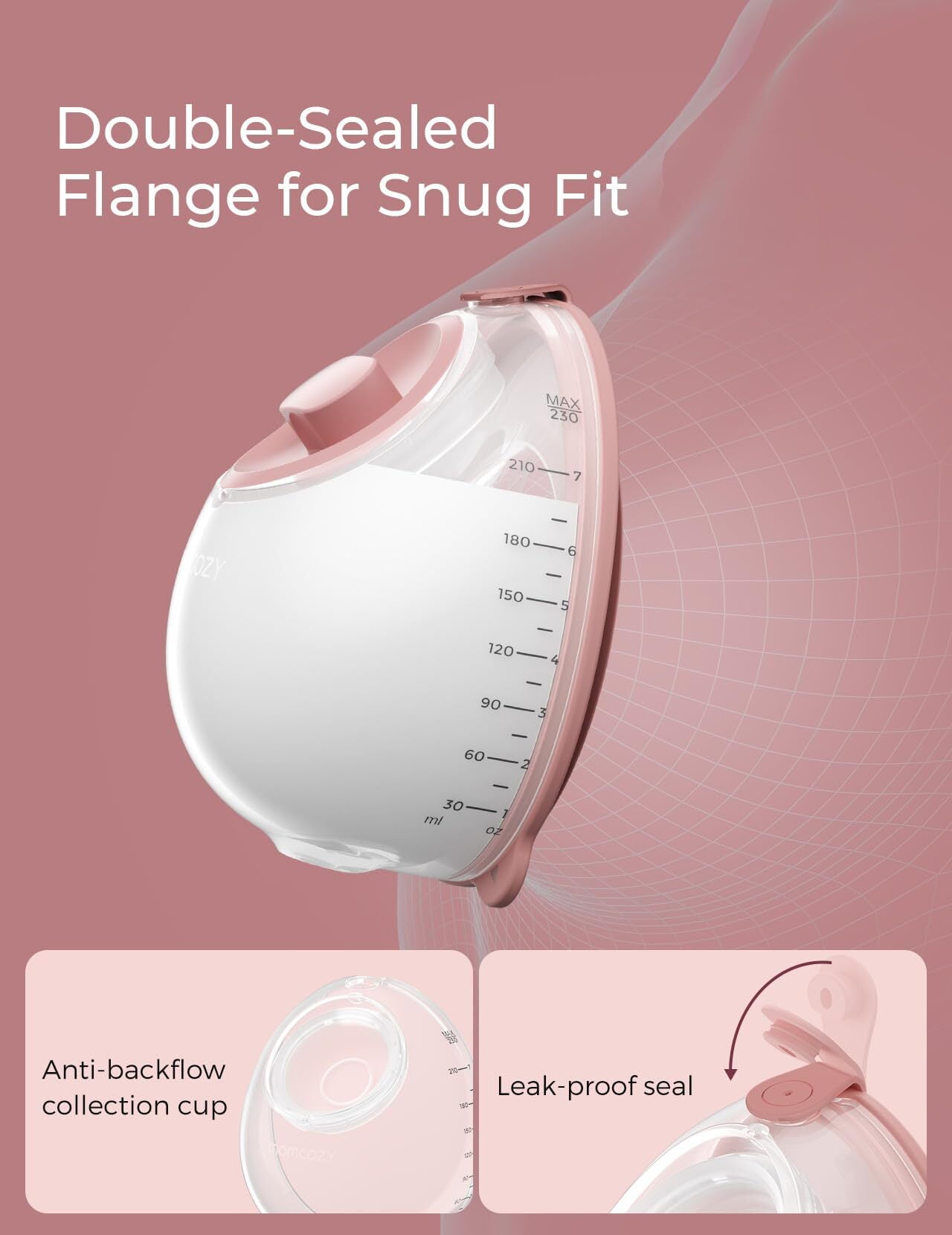 Momcozy Original V1 Pro/V2 Pro Breast Pump Replacement Accessories