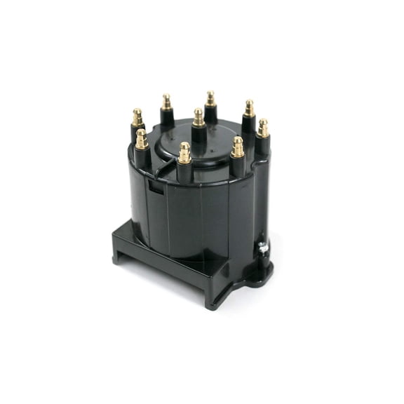 8-Cylinder GM EFI Distributor Cap  Rotor Kit - Black