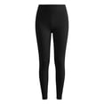 thumbnail image 7 of Mifsaly Womens High Waisted Leggings Thermal Underwear Pants Comfortable Stretch Athletic Tights Black,XXXL, 7 of 7