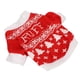 thumbnail image 5 of Camisa navideña para perros, chaleco suave y transpirable con estampado de árbol de Navidad para perros, cachorros XS, 5 of 5