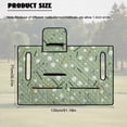 thumbnail image 7 of Xoenoiee Green Golf Clubs Print Golf Cart Seat Covers, Comfort Golf Cart Seat Towel Blanket with 4 Front Pockets, Golf Cart Seat Protector Fits EZGO, Yamaha, Club Car and More 2-Seat Carts, 7 of 7