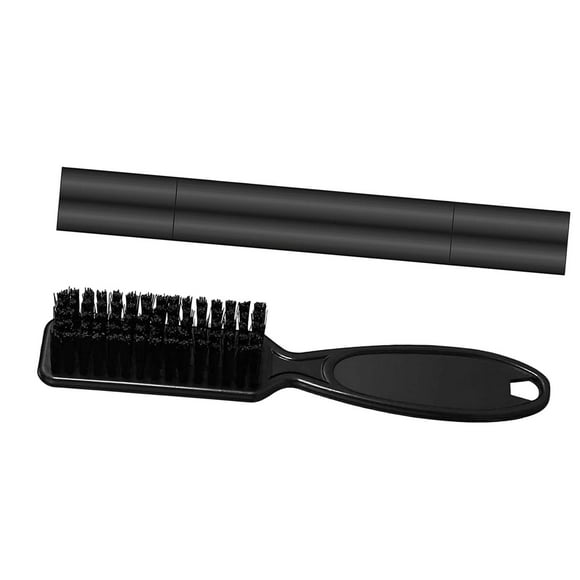 2Pcs Beard Filling Headed Beard Beard Brush Set Male Mustache Thick Beard, Effective Tools for Eyebrows Dark Brown