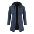 thumbnail image 2 of Vedolay Cardigan Sweaters for Men Open Front Basic Classic Casual Soft Knitted Coat Blue,2XL, 2 of 3