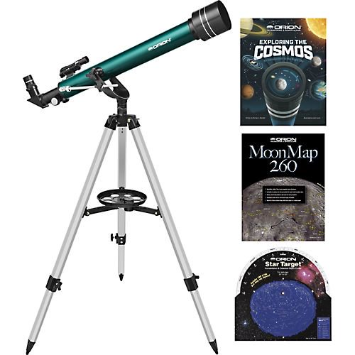 Orion Observer II 60mm AZ Refractor Telescope Starter Kit
