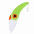 thumbnail image 1 of Mini Bird Kitchen Fruits Vegetable Ceramic Folding Pocket Knife Cutting Tools (Green), 1 of 5