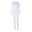 White S, variant on Women Jumpsuit Seamless Round Neck Butt-lifted Skinny Solid Color Compression Solid Color Long Sleeves Elastic Long Yoga Jumpsuit Bottoming Clothes