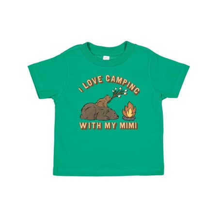 

Inktastic I Love Camping with My Mimi Gift Baby Boy or Baby Girl T-Shirt