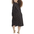 thumbnail image 2 of Lauren Ralph Lauren Womens Plus Size Henley Knit Ballet Sleepshirt Style-LN02292X, 2 of 4