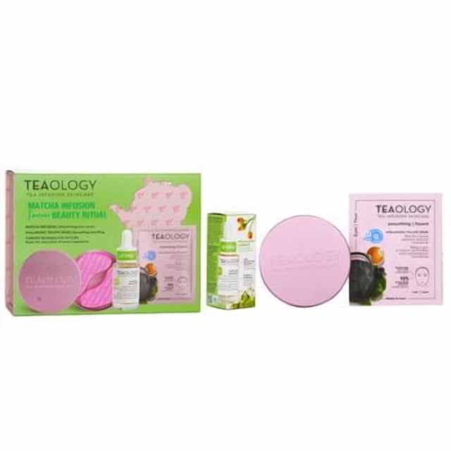 Set de belleza Teaology Matcha Infusion Forever con sérum de 15 ml