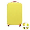 thumbnail image 1 of Elastic Travel Luggage Cover Suitcase Trolley Case Protective Bag Dustproof Protector for 18-20 Inches (Yellow), 1 of 7