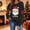 Black, variant on Christmas Sweatshirts for Womens Long Sleeve Crew Neck Christmas Print Sweatshirt Holiday Long Sleeve Pullover Tops