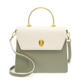 thumbnail image 1 of Bolso Scarleton Gold con asa en la parte superior para mujer, imitación Lea, 1 of 7