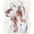 thumbnail image 2 of Wang, Melissa 20x24 Gold Ornate Wood Framed with Double Matting Museum Art Print Titled - Sitting Dog III, 2 of 4