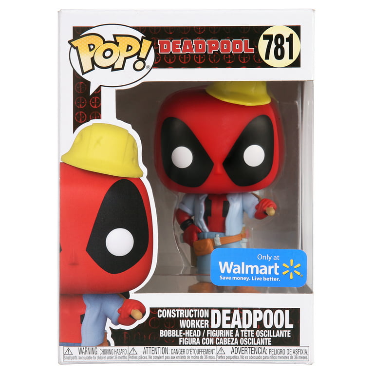 Funko POP! Marvel: Deadpool 30th - Construction Worker - Walmart