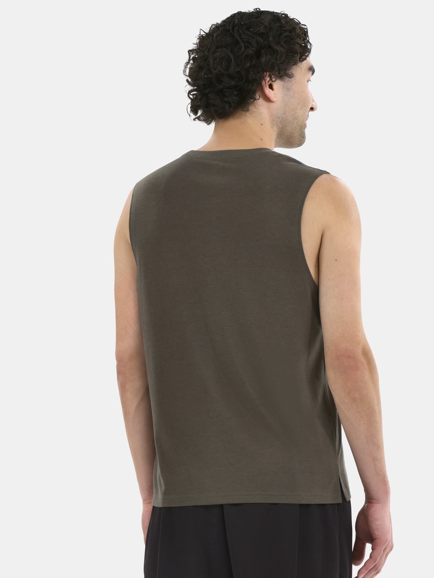 Athletic Works Men's and Men's Big & Tall Tri-Blend Muscle Tee, Sizes XS-4XLT