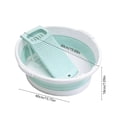 thumbnail image 3 of Folding Laundry Tub Household Plastic Laundry Tub Originality Space-Saving Folding Laundry Tub, 3 of 6