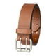 thumbnail image 1 of Cinturón de cuero con doble punta Dickies Tan, talla 44, 1 of 6