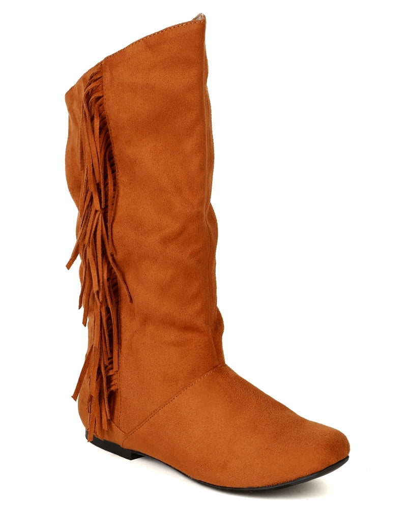 Qupid fringe boots sale