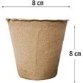 thumbnail image 2 of 20 vasos de pulpa desechables, maceta nutritiva, mortero de plantación biodegradable, cultivo en macetas, maceta nutritiva Sincero Electrónica, 2 of 5