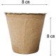thumbnail image 2 of 20 vasos de pulpa desechables, maceta nutritiva, mortero de plantación biodegradable, cultivo en macetas, maceta nutritiva, 2 of 5