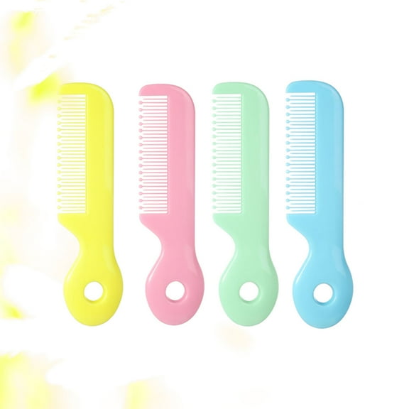 Niceauty Baby Comb Use Assorted Color for Travel and Daily Care
