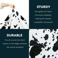 thumbnail image 6 of Cute Blanket for Kids Lightweight Soft Cozy Black and White Throw Blanket Girls Women Fuzzy Fleece Blanket for Birthday Christmas Halloween, 6 of 6